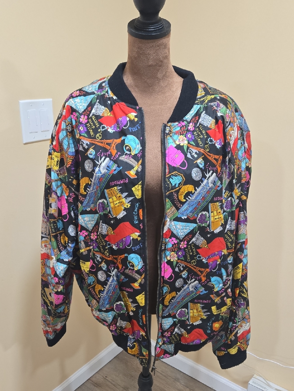 VINTAGE NICOLE MILLER BOMBER Jacket!!